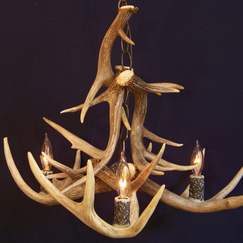 Antler Chandelier - Etsy
