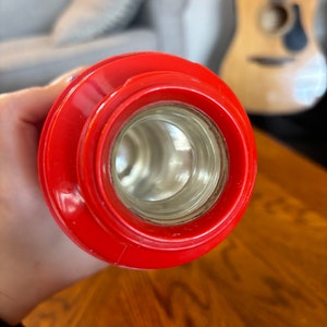 Aladdin Red Thermos, Midcentury - Etsy