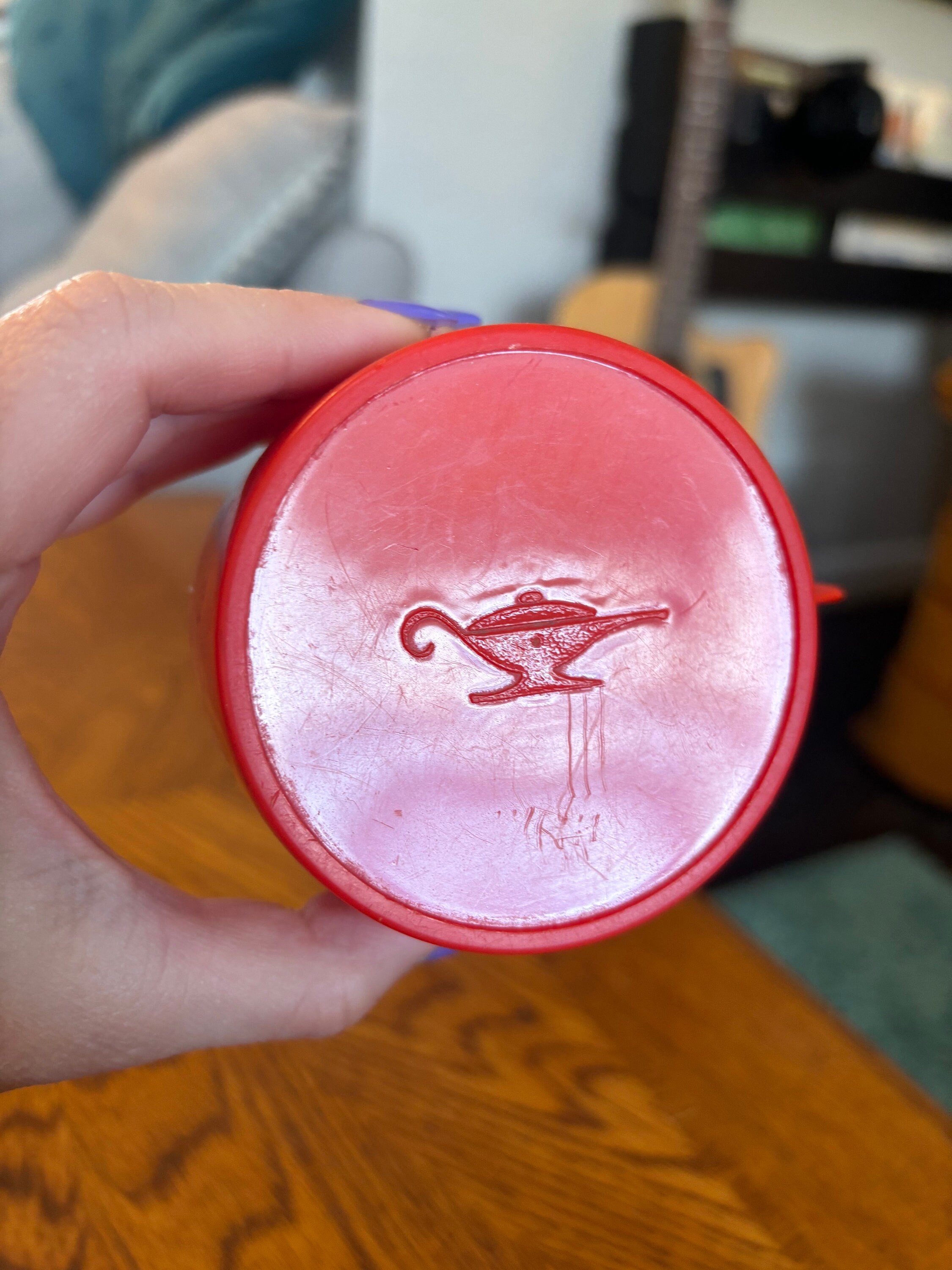 Aladdin Red Thermos, Midcentury - Etsy