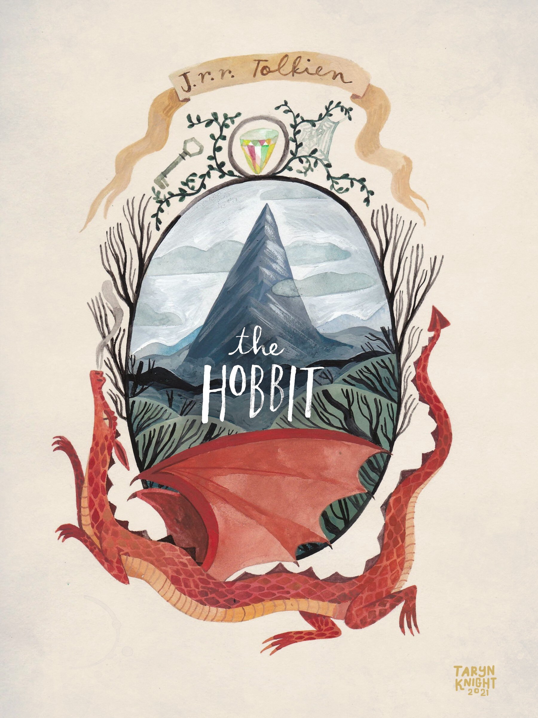 A Hobbit’s Tale 6x8” print