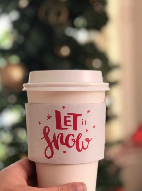 Let it snow Coffee Sleeve Il_570xn