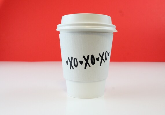 XO XO XO Coffee Sleeves Free Shipping Il_570xn