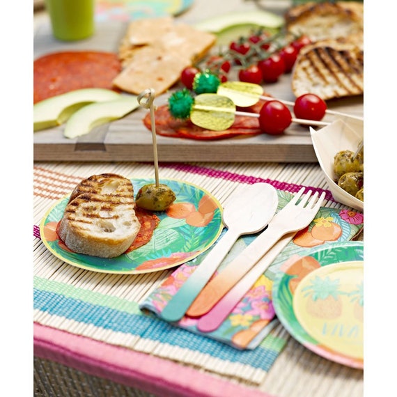 Ombre Fiesta Wooden Cutlery Il_570xn