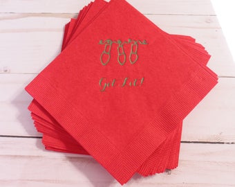 Get Lit! Cocktail Napkins