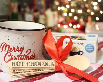 20 DIY Hot Chocolate Wooden Spoons