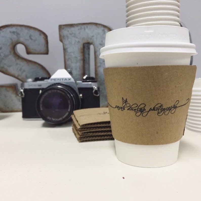 75 Custom Coffee Sleeves with FREE SHIPPING Etsy