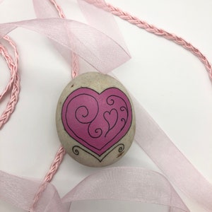 Hand Painted Heart Stones/Rocks