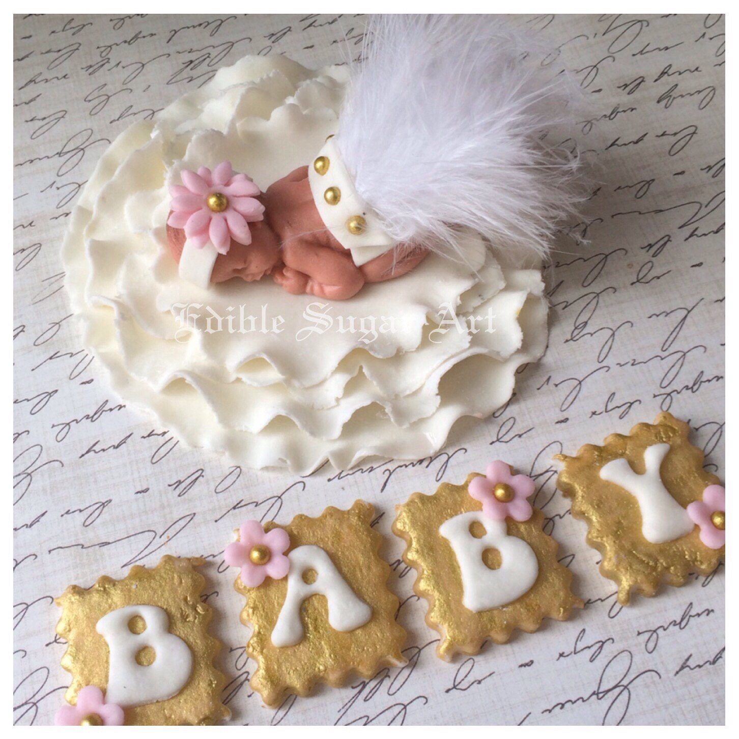 Baby Shower Cake Cake Topper Etsy