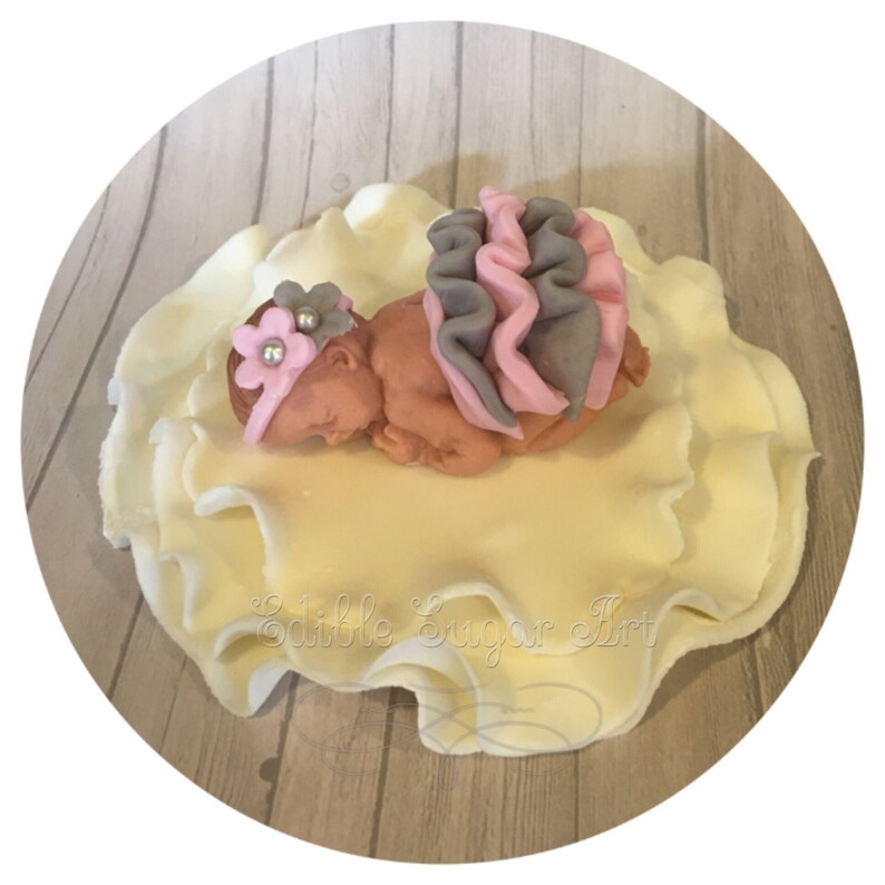 Vintage Baby Shower Cake Topper Etsy