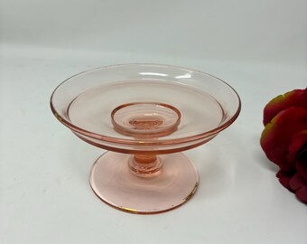 Pink Mini Footed Cheese Compote