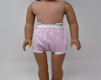 18 Inch Doll Clothes - Cotton Knit Panties Assorted Colors handmade by Jane Ellen to fit 18 inch dolls