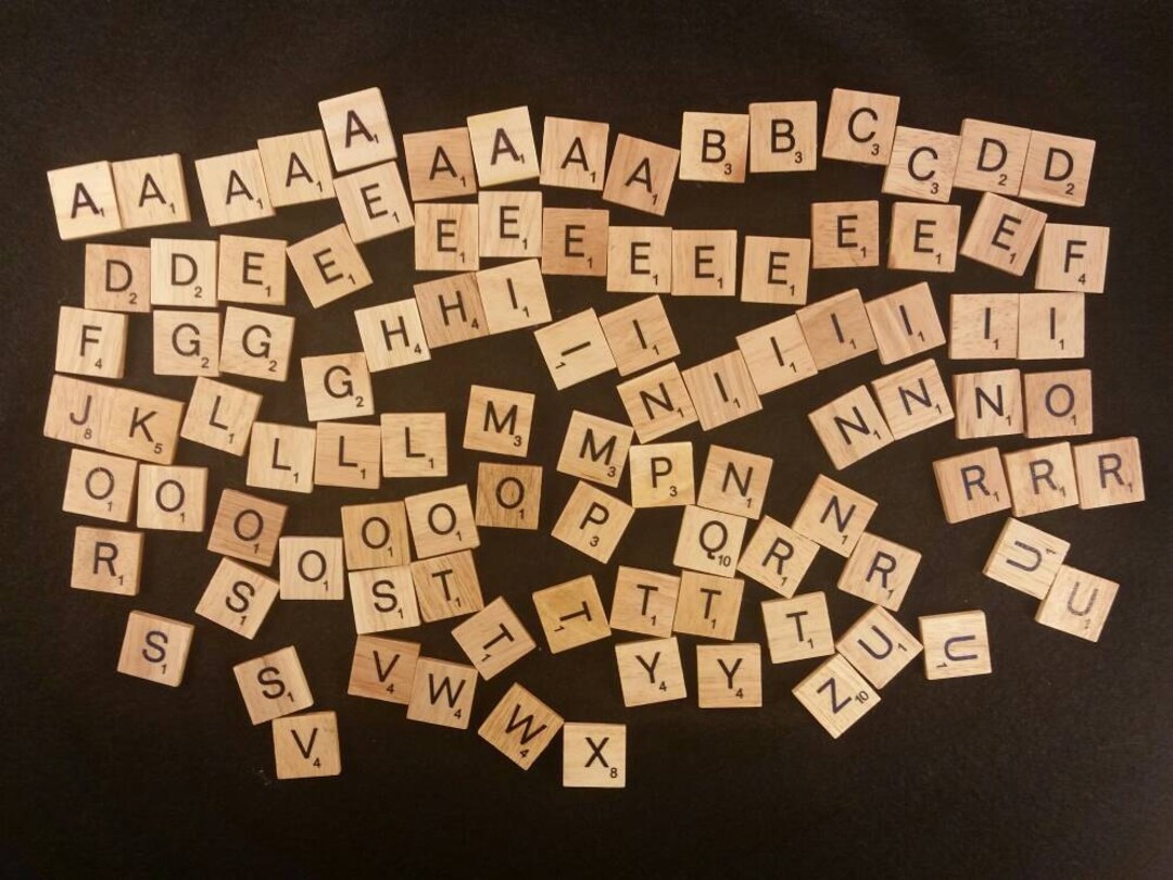 Scrabble Tiles Your Choice or Complete Set Etsy