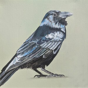 Tamaulipas Crow - Original Acrylic Painting