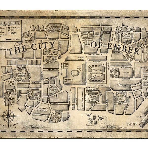 City of Ember Map