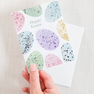 Speckled Egg Easter Greeting Card