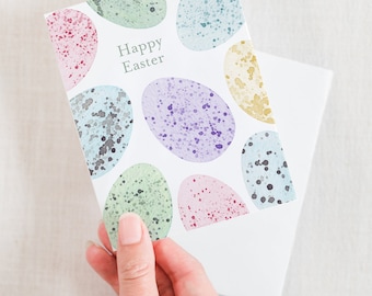 Speckled Egg Easter Greeting Card