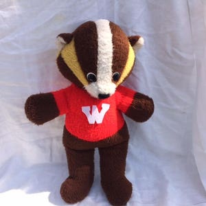 bucky badger stuffed animal
