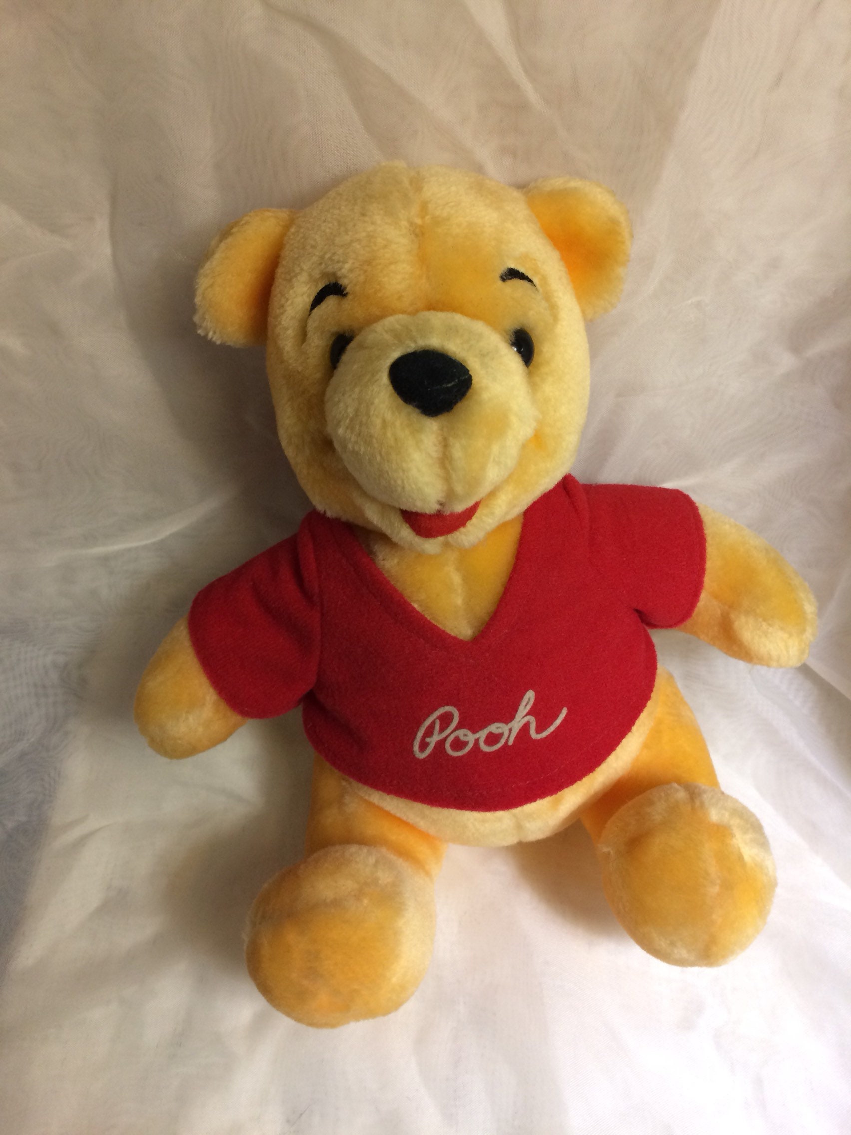 angry pooh bear plush