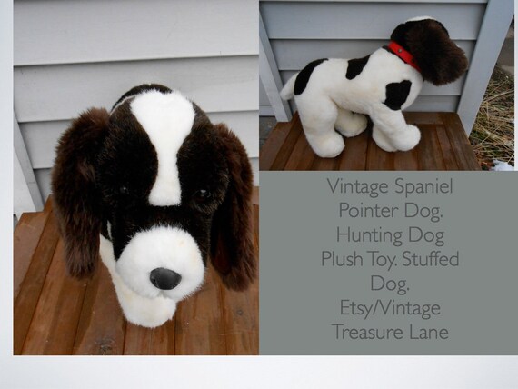 english pointer stuffed animal