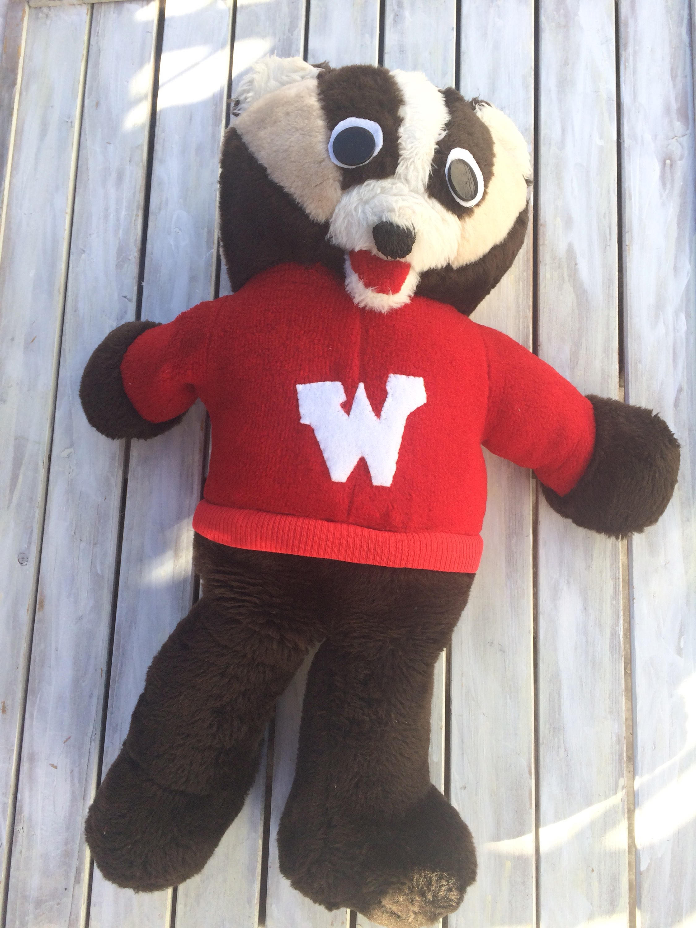 bucky badger stuffed animal
