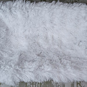 20x36&quot; White Fur Layering Piece For Newborn Photo Shoot, Newborn Photo Prop, Photo Prop, White Fur Photo Prop, White Fur Infant Photo Prop