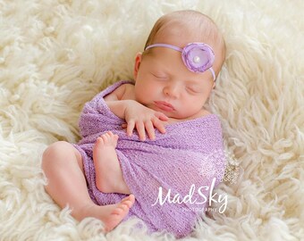 CONVO Me ABOUT SALE: Burnt Satin Headband for Newborn Photo Shoot, Newborn Headband, Infant Headband, Toddler Headband, Newborn Photography