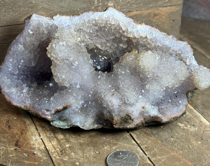 Moroccan Amethyst Specimen – Natural Raw Purple Druzy Cluster | Handpicked Crystal for Collectors & Home Décor 26