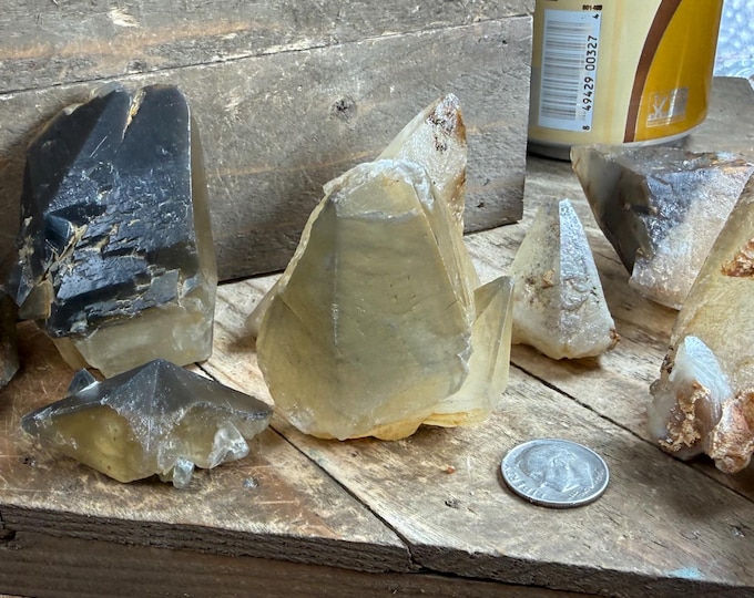 8 pcs Dogtooth Calcite  dogtooth calcite crystals