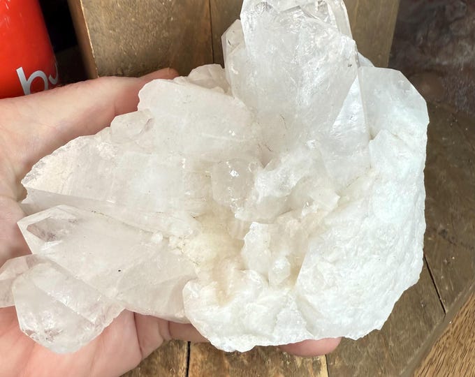 Quartz Crystal  Druzy Clusters – Natural Raw Crystals from Brazil – Hand Selected 44
