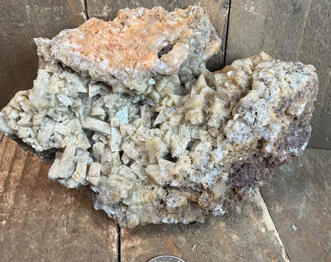 Zeolite Crystal Cluster  | Natural Raw Mineral Specimen | Handpicked Zeolite | Collector Piece & Unique Home Decor 36