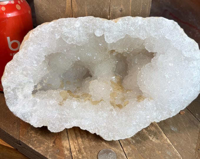 Massive Beautiful  Moroccan Geode Crystal / Raw Moroccan Crystal Geode / Moroccan Geode bbb