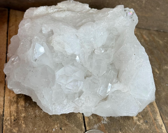 Quartz Crystal  Druzy Clusters – Natural Raw Crystals from Brazil – Hand Selected 22