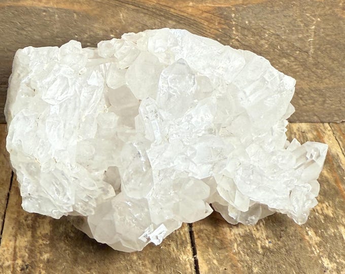 Quartz Crystal  Druzy Clusters – Natural Raw Crystals from Brazil – Hand Selected 33