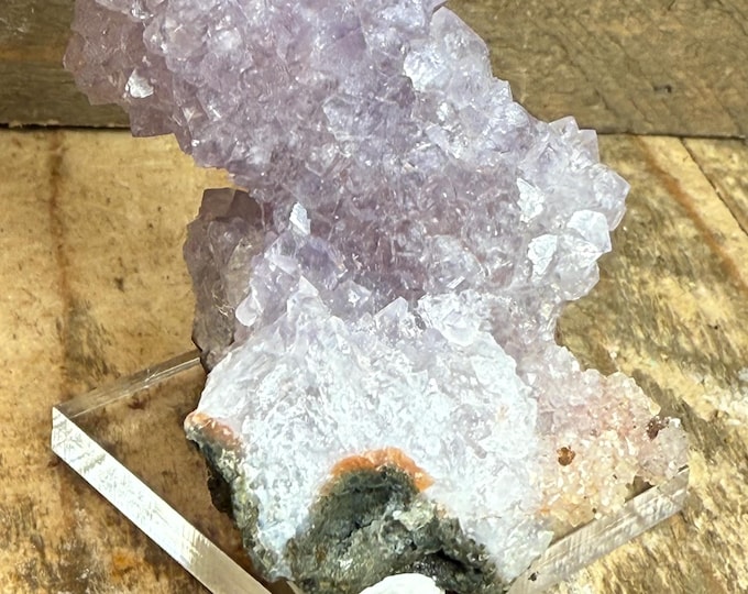 Moroccan Amethyst Specimen – Natural Raw Purple Druzy Cluster | Handpicked Crystal for Collectors & Home Décor bflat2