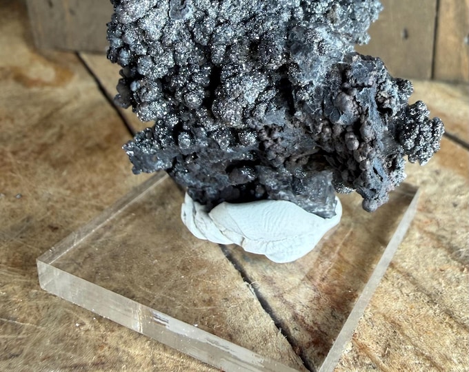 Hematite with Manganese Oxide Coating – Natural Crystal Specimen from 44mm Morocco