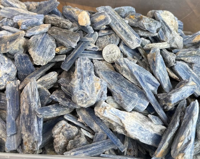 1/2 lbs Blue kyanite crystal points,