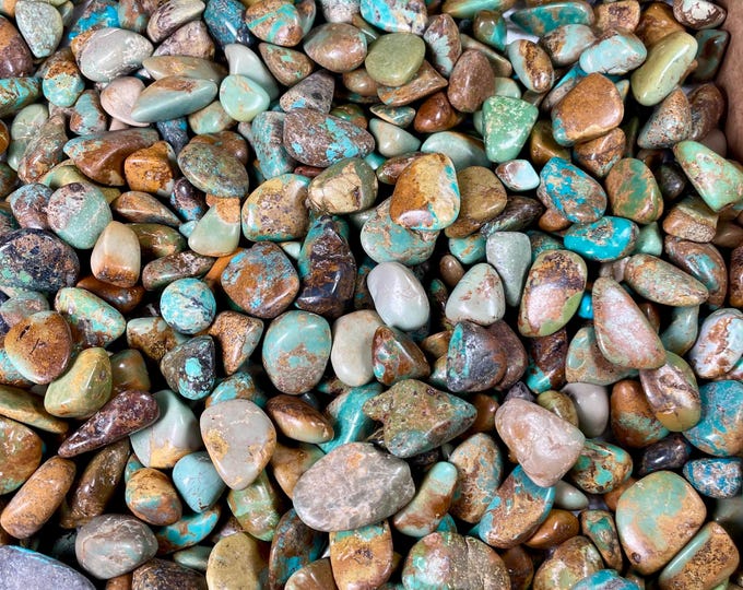 1/2 LBS Turquoise Rough Nuggets Turquoise tumble turquoise ,Turquoise Nugget Hubei Turquoise 17