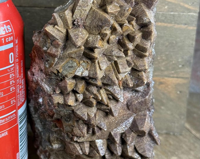 Dogtooth Calcite Crystal Specimen | Natural Raw Cluster from Mexico | Handpicked Calcite | Rare Collector Display Mineral, 16