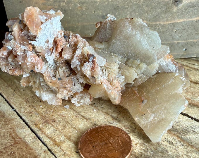 Barite, barite Morocco  Crystals Cluster,  3 inch