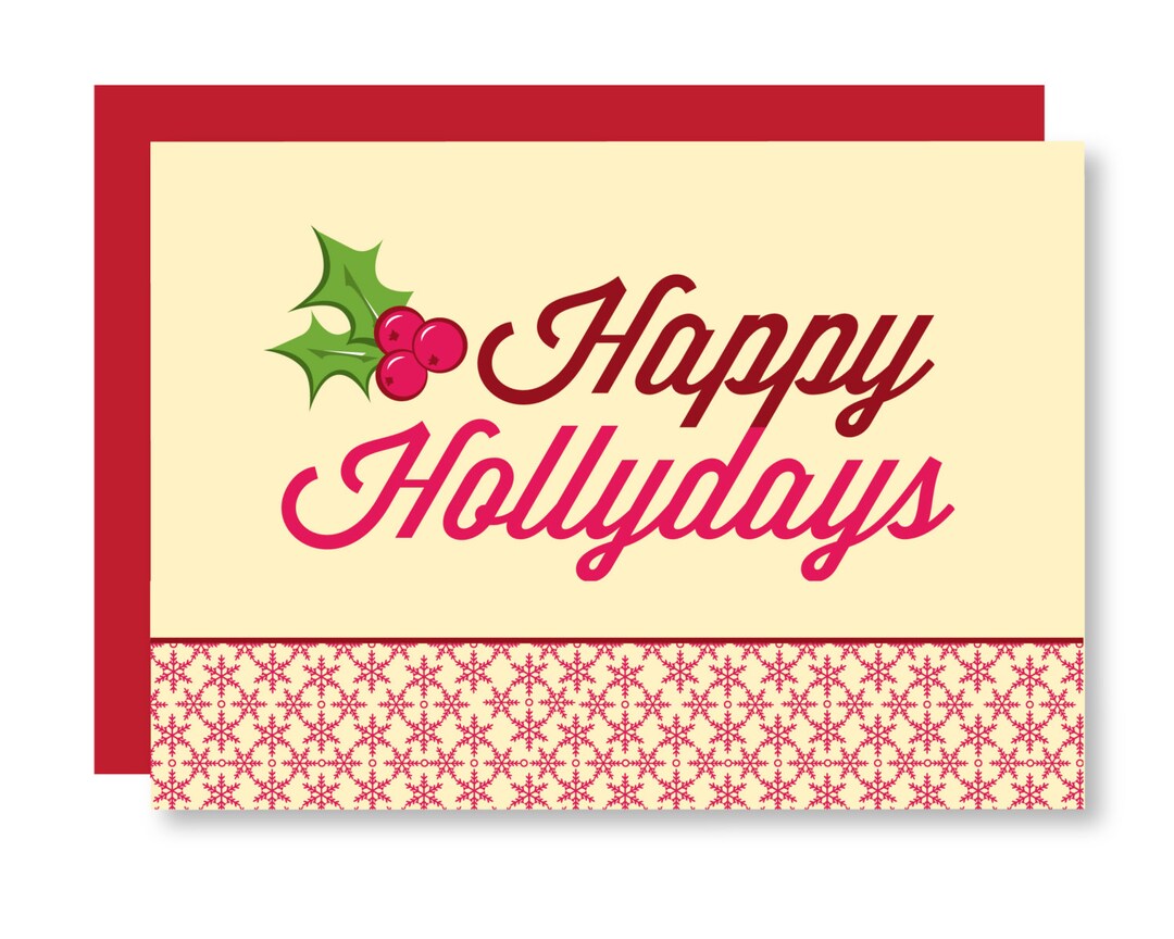 Happy Holidays Ice Lattice Postcard for Sale by amoebasisters