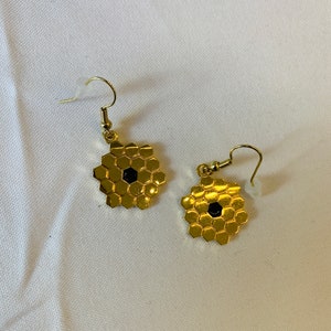 James Webb Telescope Earrings - Gold- Astronomy and Astrophysics