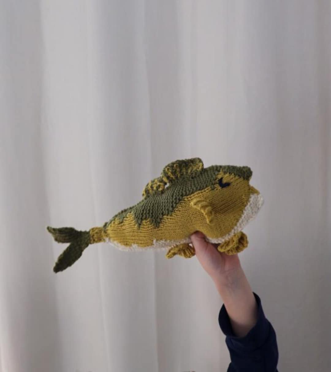 Fish Knitting Pattern - Etsy
