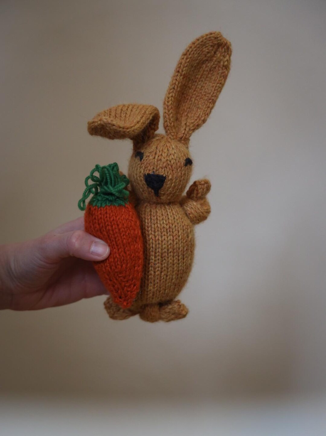 Bunny Rabbit Knitting Pattern - Etsy