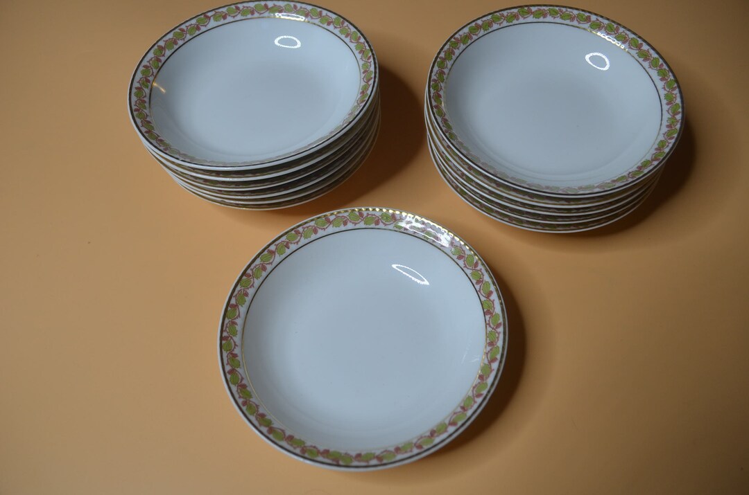 ON SALE Vintage Side Dishes by Haviland Limoges France Leaf Etsy