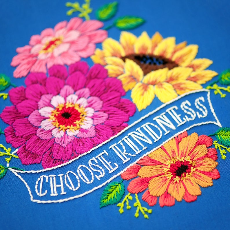 PDF Pattern, Hand Embroidery PDF, Floral pattern, Embroidery Pattern, Housewarming Gift, Hand Embroidery, Embroidery PDF, Embroidery Design image 6
