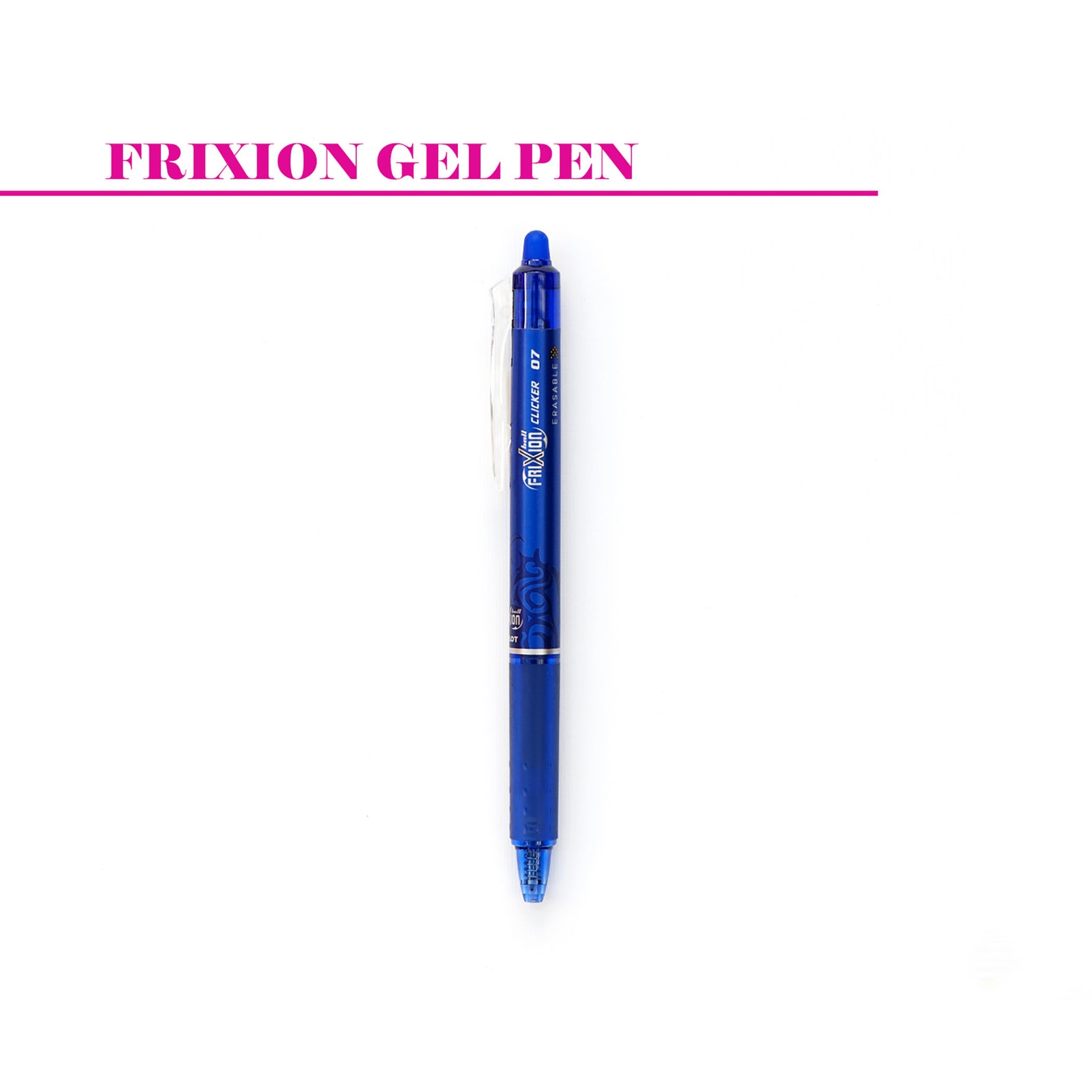Blue Frixion Heat Erasable Gel Pen Embroidery Transfer Pen Etsy