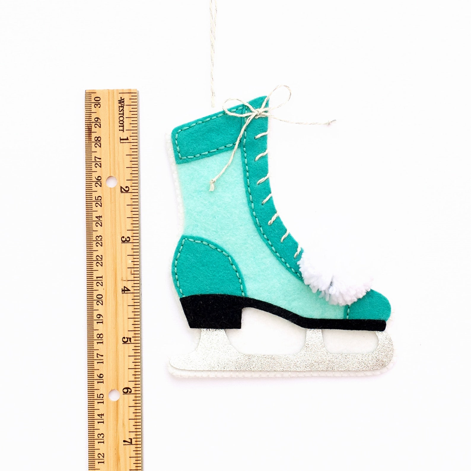 Skate Ornament PDF Pattern Christmas Ornament Felt Pattern - Etsy