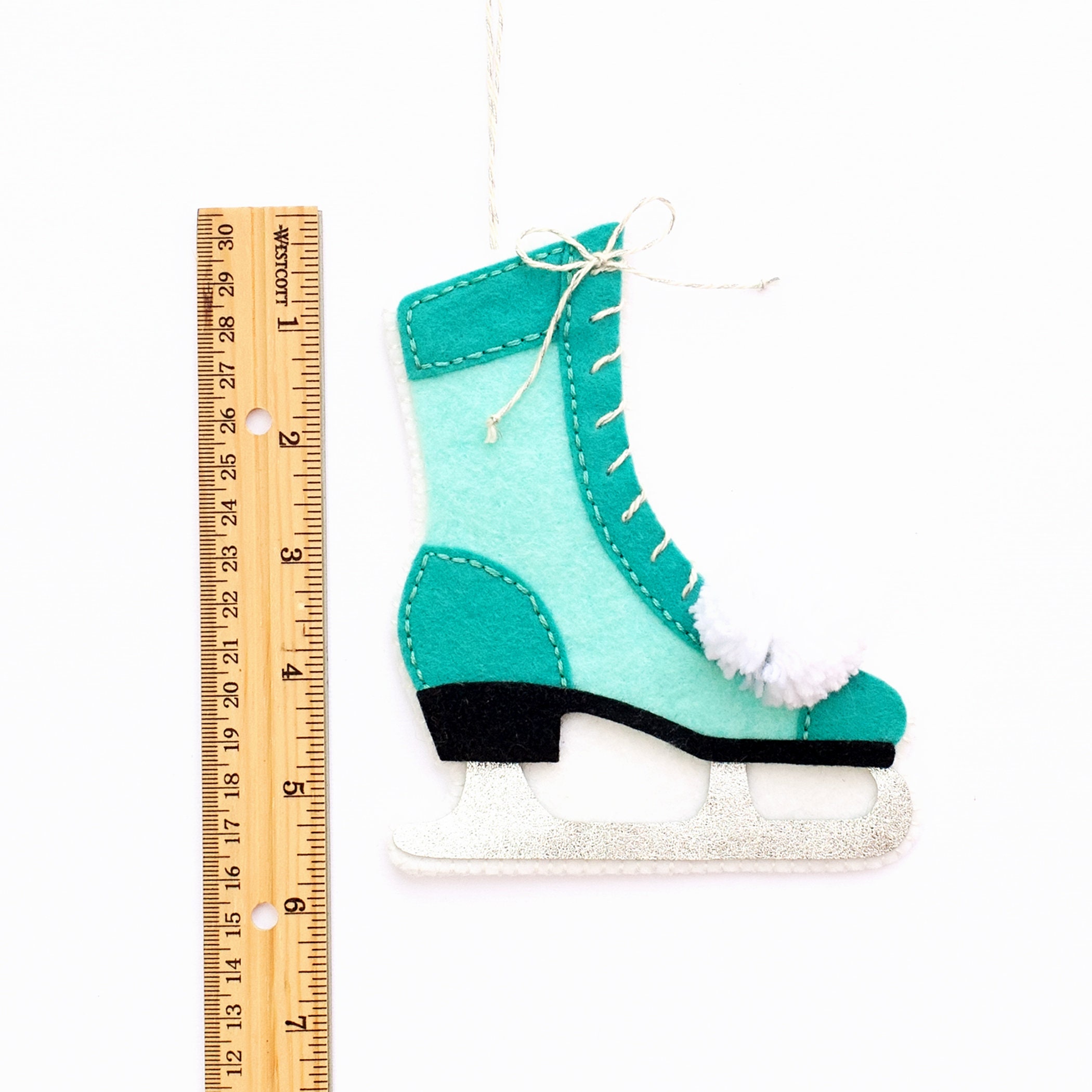 Skate Ornament PDF Pattern Christmas Ornament Felt Pattern - Etsy