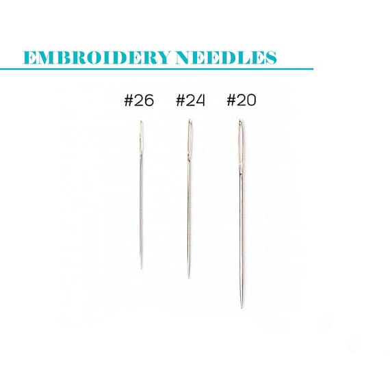 Hand Embroidery Needles, Chenille Needle, Cross Stitch Needle