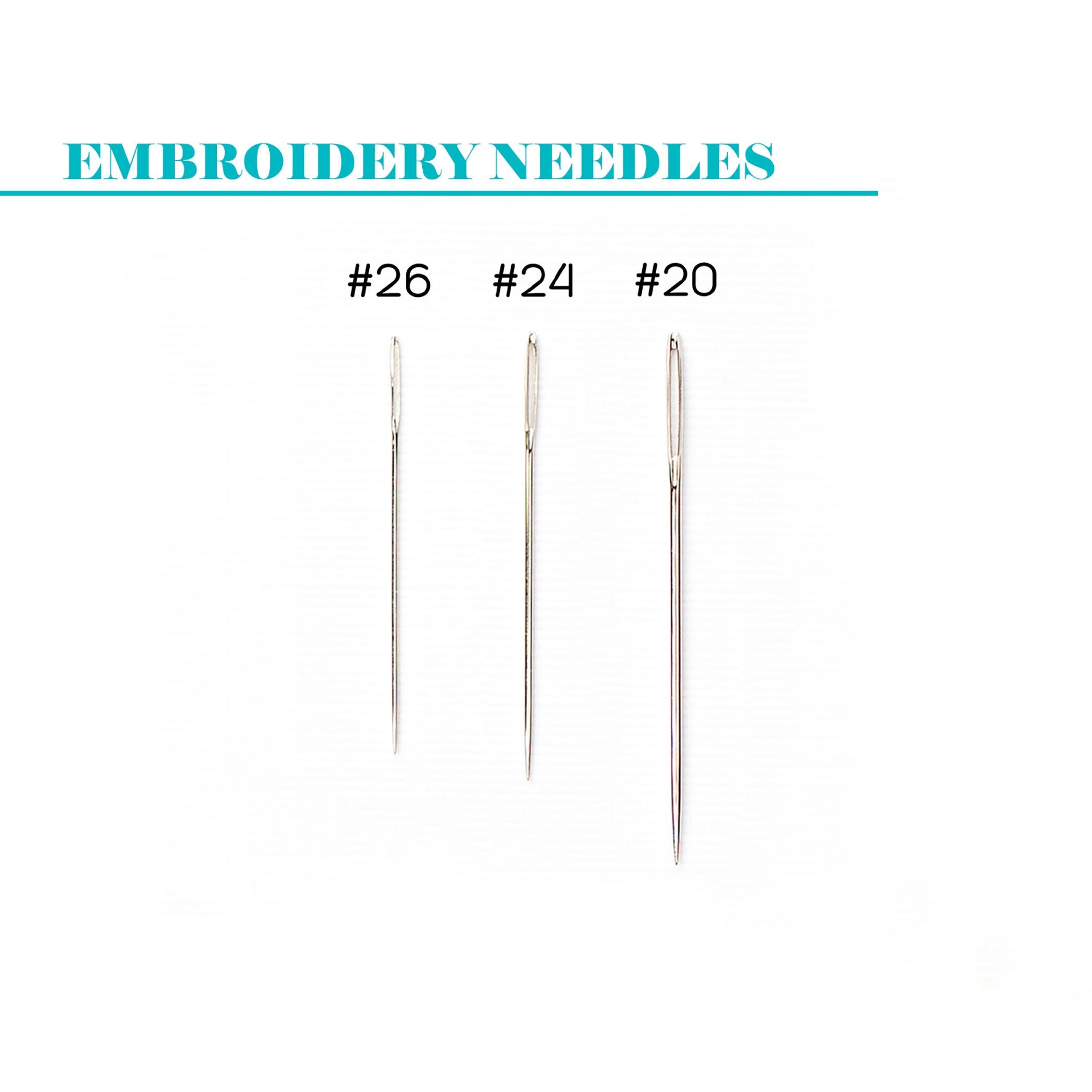 Hand Embroidery Needles Chenille Needle Cross Stitch Needle 